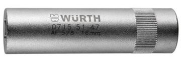 Гаечный ключ 1/2 для свечей SW 16 Wurth