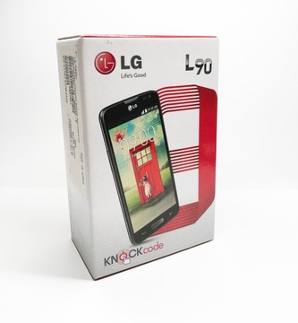 LG L90 LG-D405n 1/4 ГБ Чорний новий запечатаний