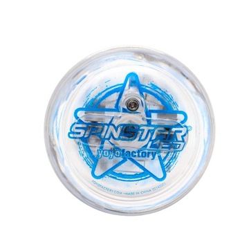 Yoyo Factory світяться світлодіодні Spinstar Jojo Blue-для початківців