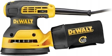 DEWALT 125MM 280W ЕКСЦЕНТРИКОВИЙ ШЛІФУВАЛЬНИЙ ВЕРСТАТ З СИСТЕМОЮ ВИДАЛЕННЯ ПИЛУ AIRLOCK