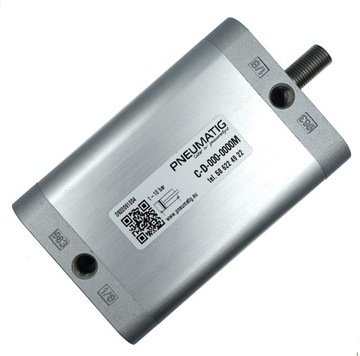 Пневматический компактный цилиндр ISO 21287 32 x 350 мм наружная резьба
