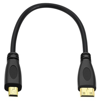 Кабель micro HDMI до Mini HDMI 1.4 4K 15 см