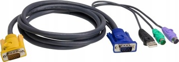 З'єднувальний кабель PS / 2 VGA 2L-5303UP 3M OUTLET
