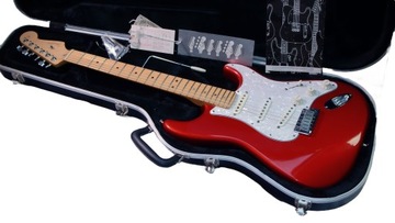 FENDER AMERICAN SERIES Stratocaster Chrome Red, 2004 год, США