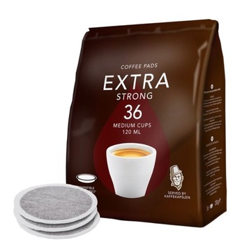 Кава в пакетиках для Senseo Kaffekapslen Extra Strong 36 шт.