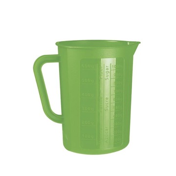 Кувшин с градуированными мерными чашками 1,4 л зеленый