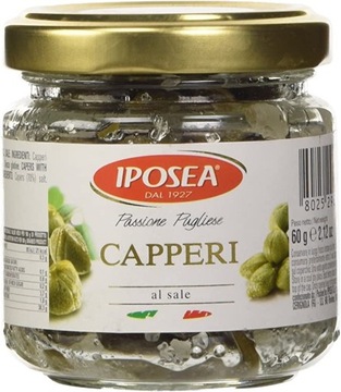 Каперсы в соли Iposea Capperi al sale 60г