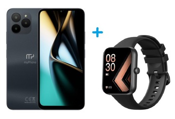 Комплект смартфона myPhone N23 Lite 13mpx + чохол + Smartwatch Watch CL