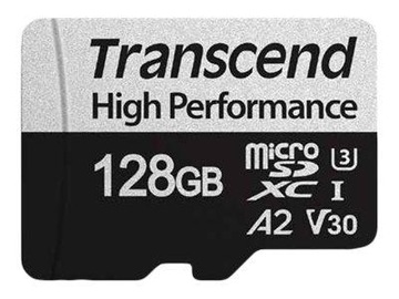 TRANSCEND TS128GUSD330S Transcend Memory card 128GB microSD с адаптером
