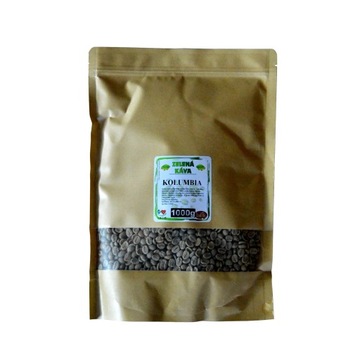 Зелена кава в зернах-Колумбія-1000 г - 1 кг