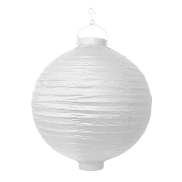Фонарь шар белый 30 см для крещения свадьба Причастие