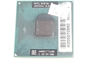 Процессор intel core 2 duo T6600 SLGF5 2x2, 2 socket P PRC163