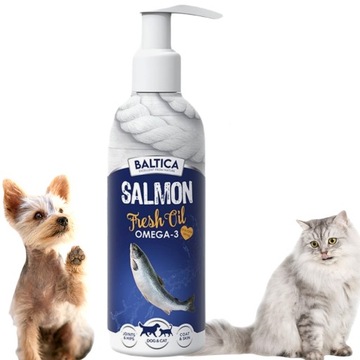 Baltica Salmon Fresh Oil 200 мл лососеве масло для собак і кішок