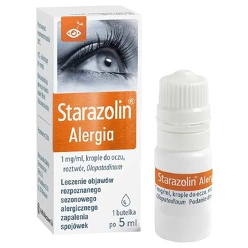 Starazolin аллергия глазные капли от аллергии 5 мл