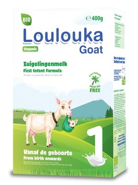 Loulouka Bio органічне козяче молоко 1, 400 г