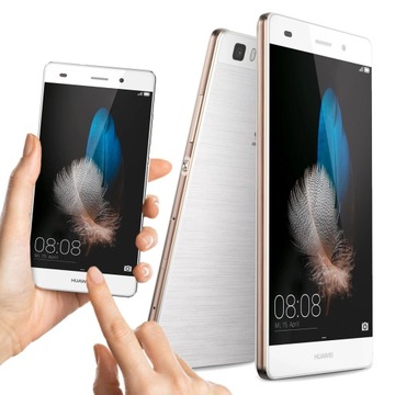 Минималистичный смартфон Huawei P8 Lite белый белый + зарядное устройство и пленка 3MK