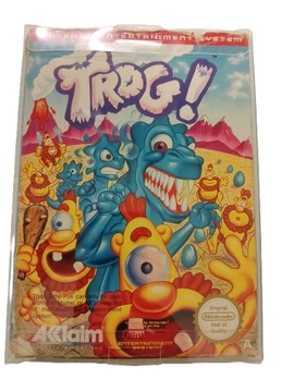 TROG NES NINTENDO ENG + PROTECTOR