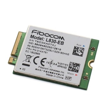 Модем LTE WWAN FIBOCOM L830-EB 01ax761 Lenovo