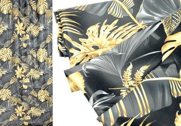 Тканина для штор декоративне листя ВИС. 280 см