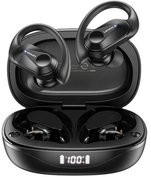 БЕЗДРОТОВІ НАВУШНИКИ LENOVO LP75 BLUETOOTH IN-EAR BLACK WATERPROOF