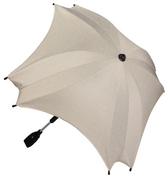 Зонтик для коляски ткань меланж УФ-фильтр металлическая ручка