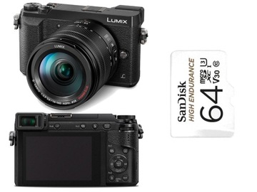 Panasonic Lumix DMC-GX80 + 14-140 mm + Karta 64GB