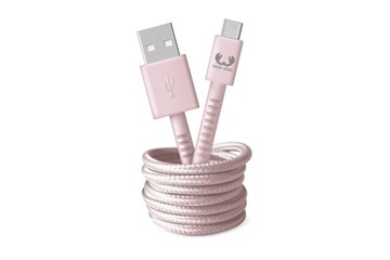 FRESH ' N REBEL кабель USB до USB-C тип C 2 м рожевий