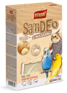 VITAPOL пісок для птахів 1,5 кг черепашки