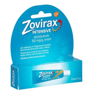 Zovirax Intensive, крем від герпесу