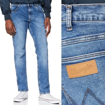 Wrangler GREENSBORO MORE BLUES джинсы W36 L34