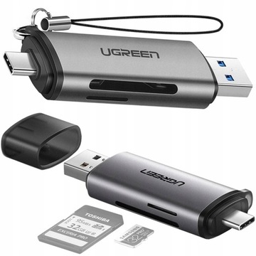 UGREEN MICRO USB SD КАРД-РИДЕР USB-C 3.0