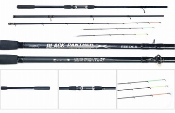 РЫБОЛОВНАЯ УДОЧКА BLACK PANTHER FEEDER 3,3 М 120-180 Г.