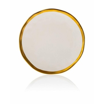 Круглая керамическая тарелка десертная тарелка 20 см