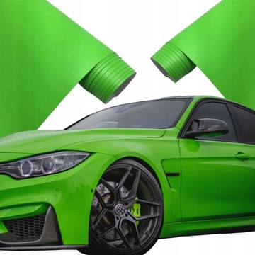 Автомобільна плівка шпон зелений килимок авто 200 см