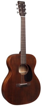 Martin 000-15 м с акустической гитарой из массива красного дерева + жесткий чехол