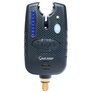 SAXCARP РИБОЛОВЛЯ УКУС СИГНАЛІЗАТОР ЛІНІЯ LED СИНІЙ
