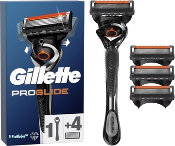 Gillette ProGlide бритва + 4 лезвия - коробка-оригинал