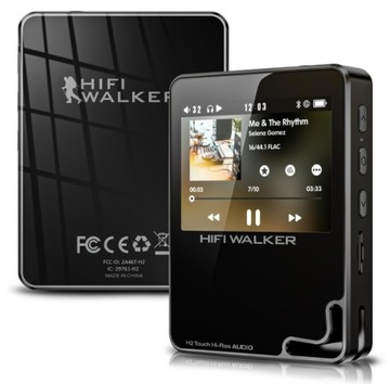 MP3 HiFi WALKER H2 Touch черный 32 ГБ музыкальный плеер