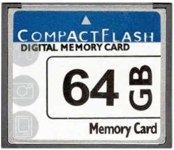 Карта памяти Compact Flash CF 64GB CompactFlash