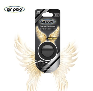 Air polo Car scents автомобильный ароматизатор освежитель 4 мл-Черный ангел