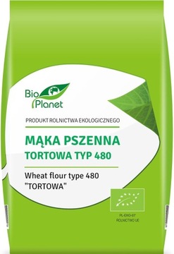 Пшеничная мука для торта тип 480 BIO 1 кг - Bio Planet