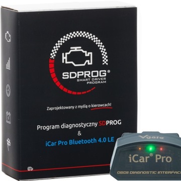 Інтерфейс iCar Pro Bluetooth 4.0 LE + SDPROG RU