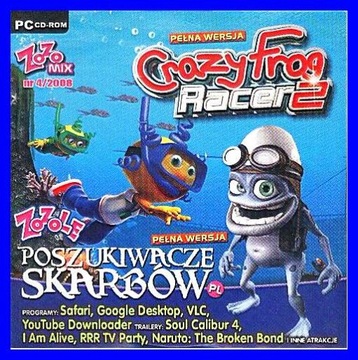 CRAZY FROG RACER 2 + ZOZOLE МИСЛИВЦІ ЗА СКАРБАМИ