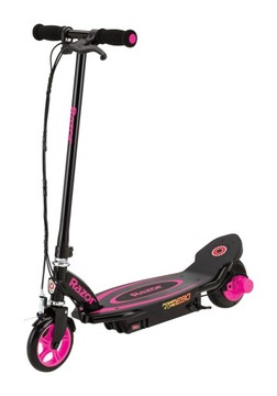 Электрический самокат для детей Razor E90 розовый