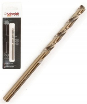 Свердло по металу кобальту 5мм HSS-Co для сталевого чавуну металу strong SCHMITH