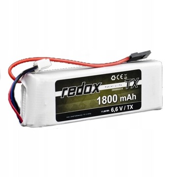 Акумулятор Li-FE 6.6 V 1800mAh REDOX TX JR