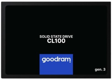 Твердотельный накопитель GOODRAM 120GB CL100 Gen. 3 SATA III 2,5