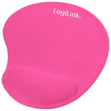 Гелевий килимок для миші, рожевий колір