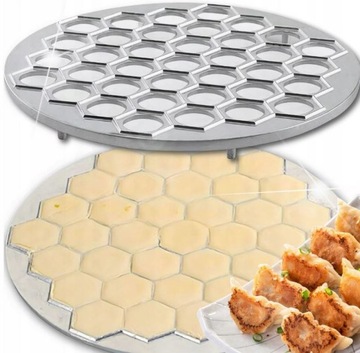 PIEROŻNICA ФОРМА ДЛЯ ПЕЛЬМЕНЕЙ РУЧЕК РАВИОЛИ ПРЕССФОРМА 37SZT 25 СМ СТАЛЬНОЙ