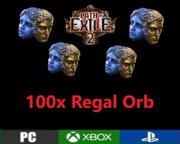 100x REGAL ORB Path of Exile 2 Standard PC / PS5 / XBOX EARLY ACCESS
